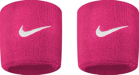 Nike Hot Pink Swoosh Wristbands | INC STYLE