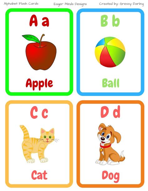 ABC Flash Cards - Alphabet Flash Cards | Printable flash cards, Abc flashcards, Alphabet flashcards