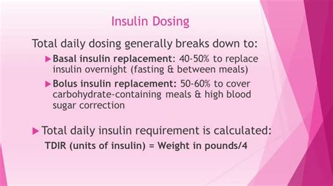 Insulin Dosing - YouTube