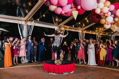 A New Hope Couple Pulled Off a Full-Blown Circus Wedding in Their Backyard