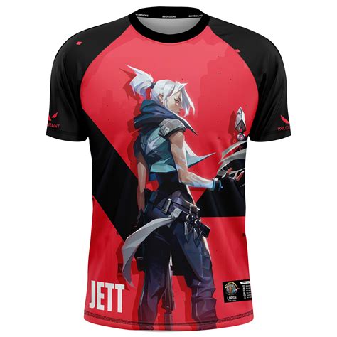 JETT VALORANT FULL SUBLIMATION T-SHIRT | Lazada PH