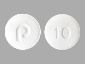 Pill Finder: P 10 White Round - Medicine.com