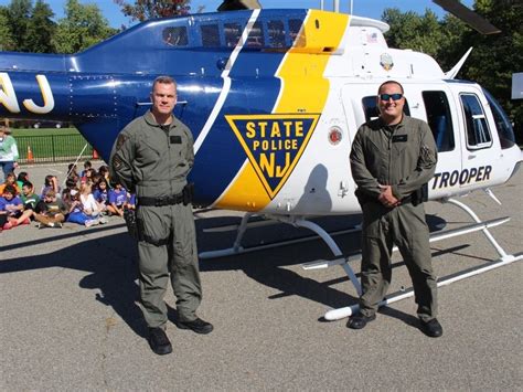 NJ State Police Helicopter Lands At Mt. Horeb School | Warren, NJ Patch