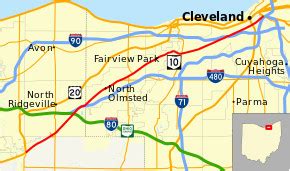 Map Of Ohio Turnpike | secretmuseum