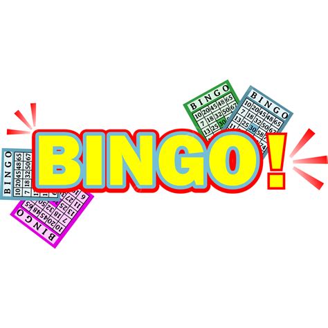 Bingo Clipart Transparent PNG Hd, Colorful Bingo Effect Sticker, Bingo, Lottery, Banner PNG ...