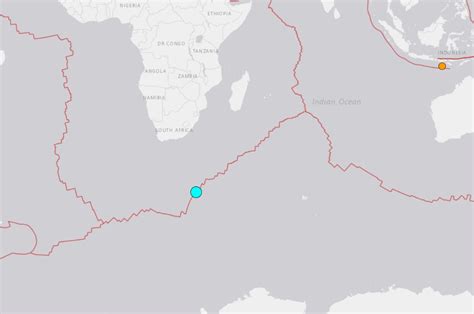 6.1 magnitude earthquake felt off South African coast | Daily Sabah