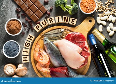 High purine foods stock image. Image of disease, highpurine - 196589369