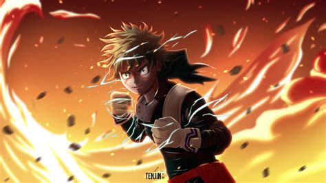 1360x768 My Hero Academia Izuku Midoriya 4k Laptop HD ,HD 4k Wallpapers,Images,Backgrounds ...