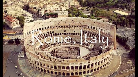 Rome, Italy 4K Aerial Drone - YouTube