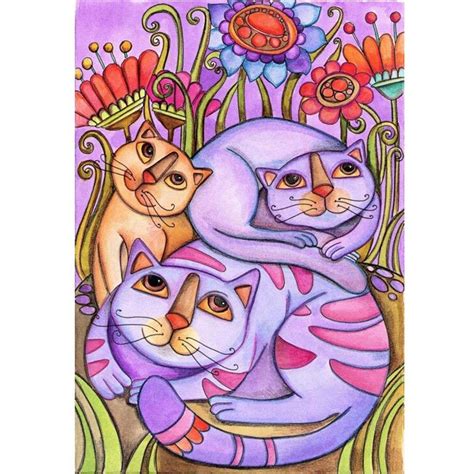 Meadow Cat Flower Diamond painting can be purchased for $5 and free worldwide shipping on ...