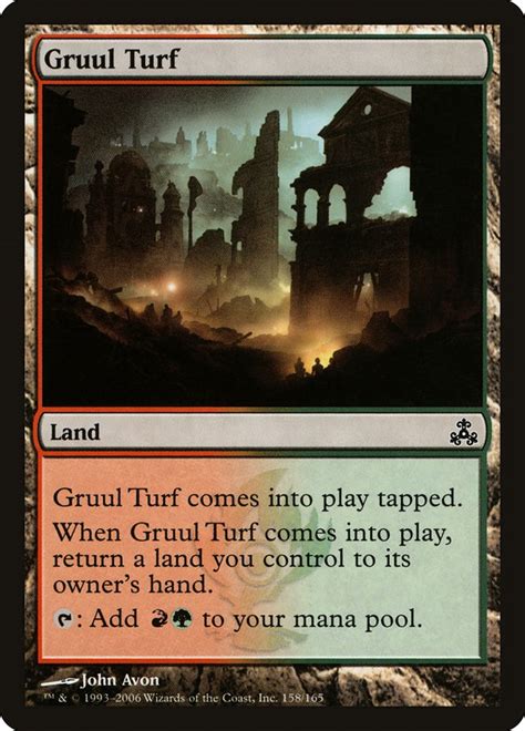 Gruul Turf · Guildpact (GPT) #158 · Scryfall Magic: The Gathering Search