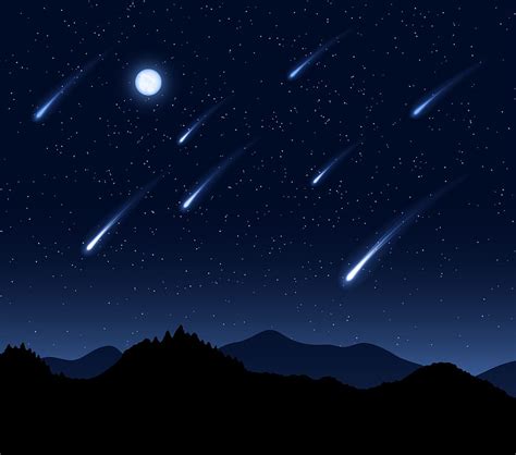 Meteor Shower High Resolution HD wallpaper | Pxfuel