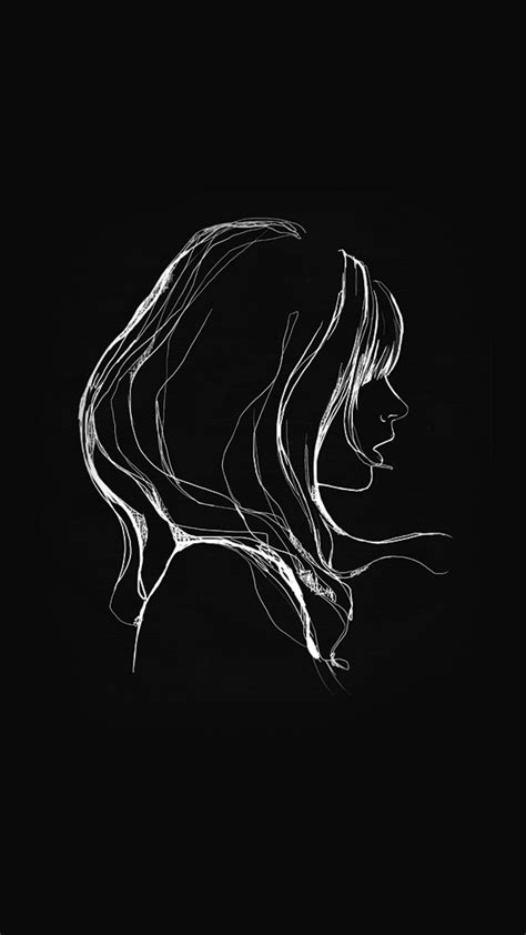 az88-drawing-simple-minimal-girl-illustration-art-dark-wallpaper