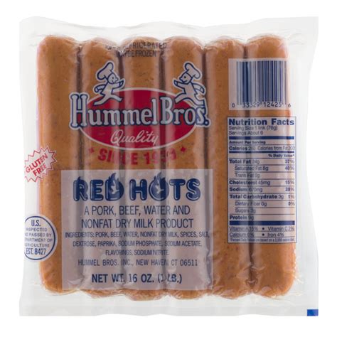 Schneiders Red Hots All Pork Original Wieners, 375 G ...