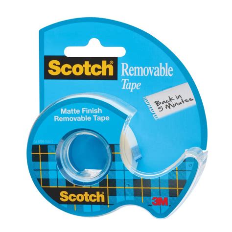 3M Scotch 3/4 in. x 18 yds. Removable Tape-224 - The Home Depot