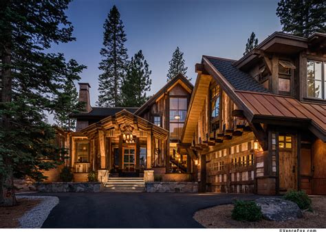 Texas in Tahoe "Austin Cabin" - Rustic - Exterior - Sacramento - by Greenwood Homes | Houzz