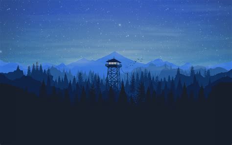 Blue Firewatch Wallpapers - Top Free Blue Firewatch Backgrounds ...