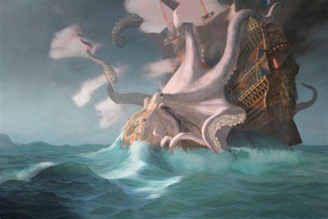 The Kraken (35 Images) | Kraken, Mythical creatures, Fantasy art