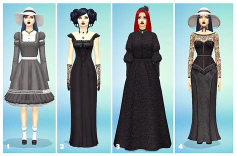 Sims 4 goth cc folder - jesoutdoor