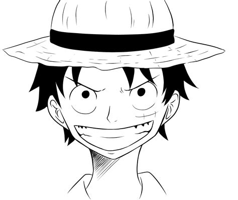 Dessin Luffy Facile Luffy est un personnage très puissant et populaire dans les séries manga et ...
