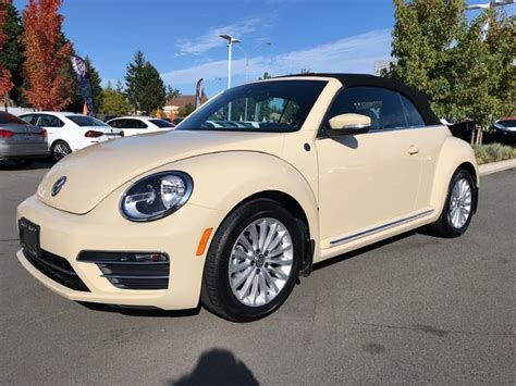 Used 2019 Volkswagen Beetle Convertible Wolfsburg Edition for Sale - $27571 | Harbourview VW