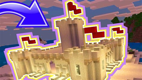 How to Build Epic Sand Castles in Minecraft - YouTube