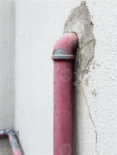 Old metal pipe for fire hydrant. 8833935 Stock Photo at Vecteezy