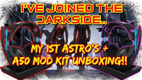 Astro A50: My 1st Astro's + A50 Mod Kit Unboxing!! - YouTube