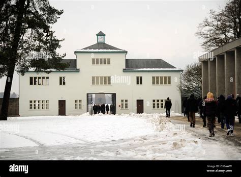 Main gate, Sachsenhausen Concentration Camp, Oranienburg, Berlin ...