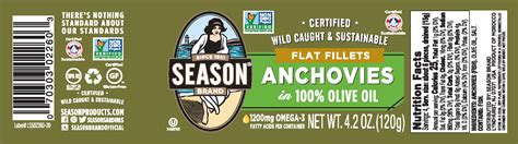 Anchovies – Season Brand | Sustainable Canned Seafood