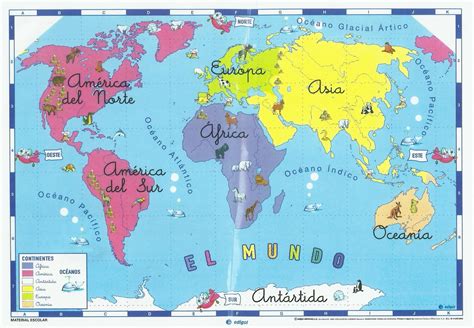 Mapa Politico De Oceania Con Capitales