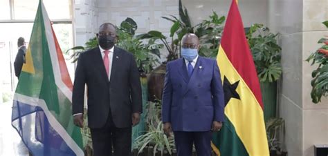 Ghana and South Africa to deepen relations between the two countries ...