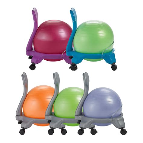 Gaiam Kids Balance Ball Chair-Blue and Green, Exercise & Fitness - Amazon Canada