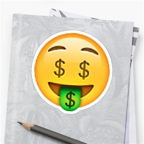 "Money Emoji" Stickers by victoriab-123 | Redbubble