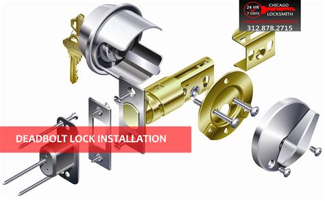 Installing a Deadbolt Lock - Chicago Locksmiths Blog