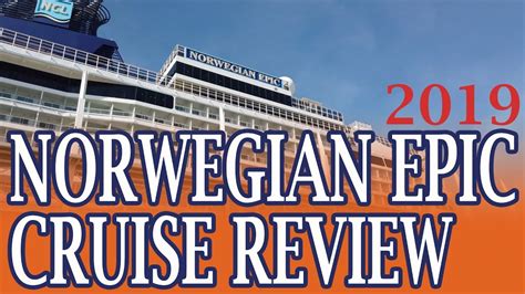 Norwegian Epic Mediterranean Cruise 2019 - Review and Impressions - YouTube