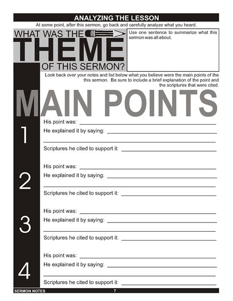 Sermon Notes Sample Pages With Images Sermon Notes Notes | Hot Sex Picture