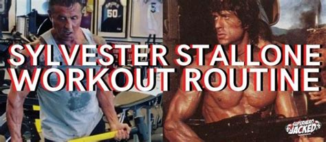 Sylvester Stallone Workout and Diet Plan: Train like Rambo and Rocky ...