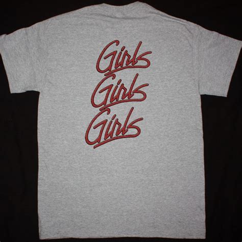 MOTLEY CRUE GIRLS GIRLS GIRLS TOUR - Best Rock T-shirts