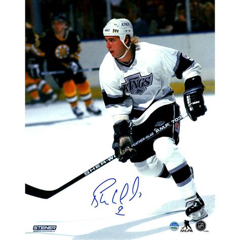 Bernie Nicholls Signed LA Kings 8x10 Photo | Los angeles kings, Sports ...