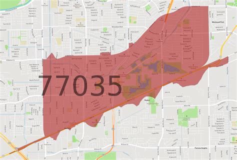 Zip Code 77035 - AtlasBig.com