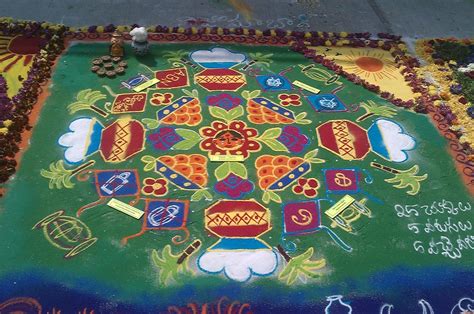 Eenadu Andhrajyothi rangoli competition images | Srilatha Muggulu