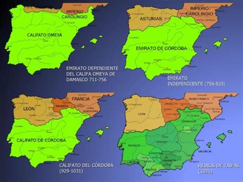 Al-Andalus - Historia resumida y mapa