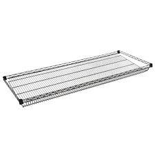 OEM Commercial Wire Shelving , 5 Layer Steel Slanted Shelving Unit For ...