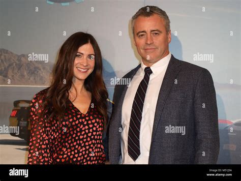 Matt Le Blanc and Aurora Mulligan arriving for a screening of Top Gear ...