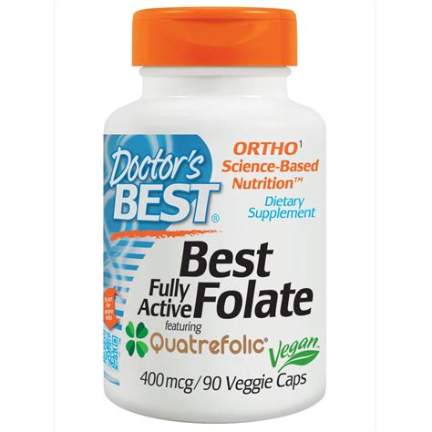 Best Folate Fully Active Doctor's Best Dietary Supplement Australia ...