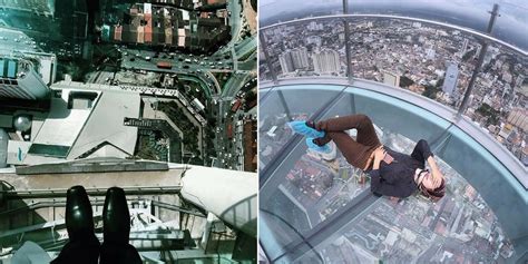 Death-Defying Attraction Rainbow Skywalk Penang Komtar Opens