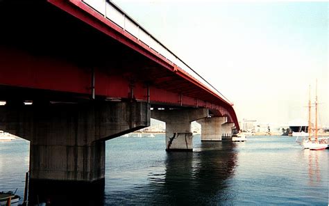 Bridge of the Week: Osaka Bay Bridges: Nishinomiya Harbor Bridge