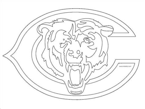 NFL Logo Coloring Pages Printable PDF - Coloringfolder.com | Bear stencil, Bear coloring pages ...