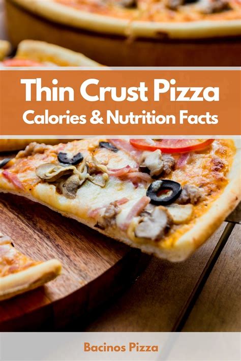Thin Crust Pizza Calories & Nutrition Facts (Charts)